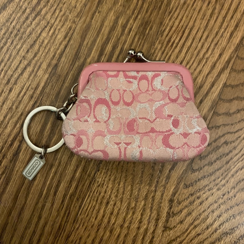 👛 Coach Coin Purse Keychain
